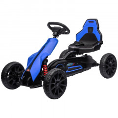 Kart cu pedale pentru copii 100 x 58 x 58,5 cm | albastru č.1