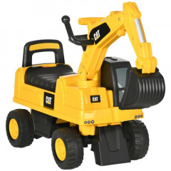 Excavator pentru copii cu cupă mobilă 85 x 27,5 x 47,5 cm | galben č.1