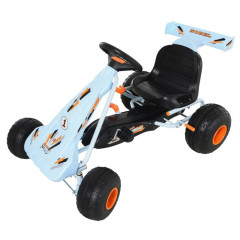 Kart cu pedale pentru copii 97 x 66 x 59 cm | albastru deschis č.1