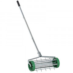 Aerator pentru gazon 139 x 43,5 x 15 cm č.1