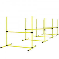 Set de obstacole pentru agilitate 99 x 65 x 94 cm | galben č.2